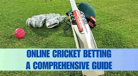 A Comprehensive Guide To know about Online Cricket Betting In .